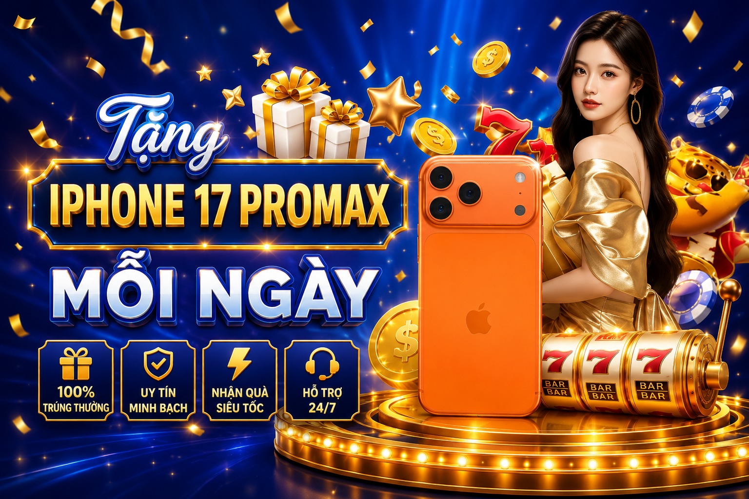 78win tặng iphone 17