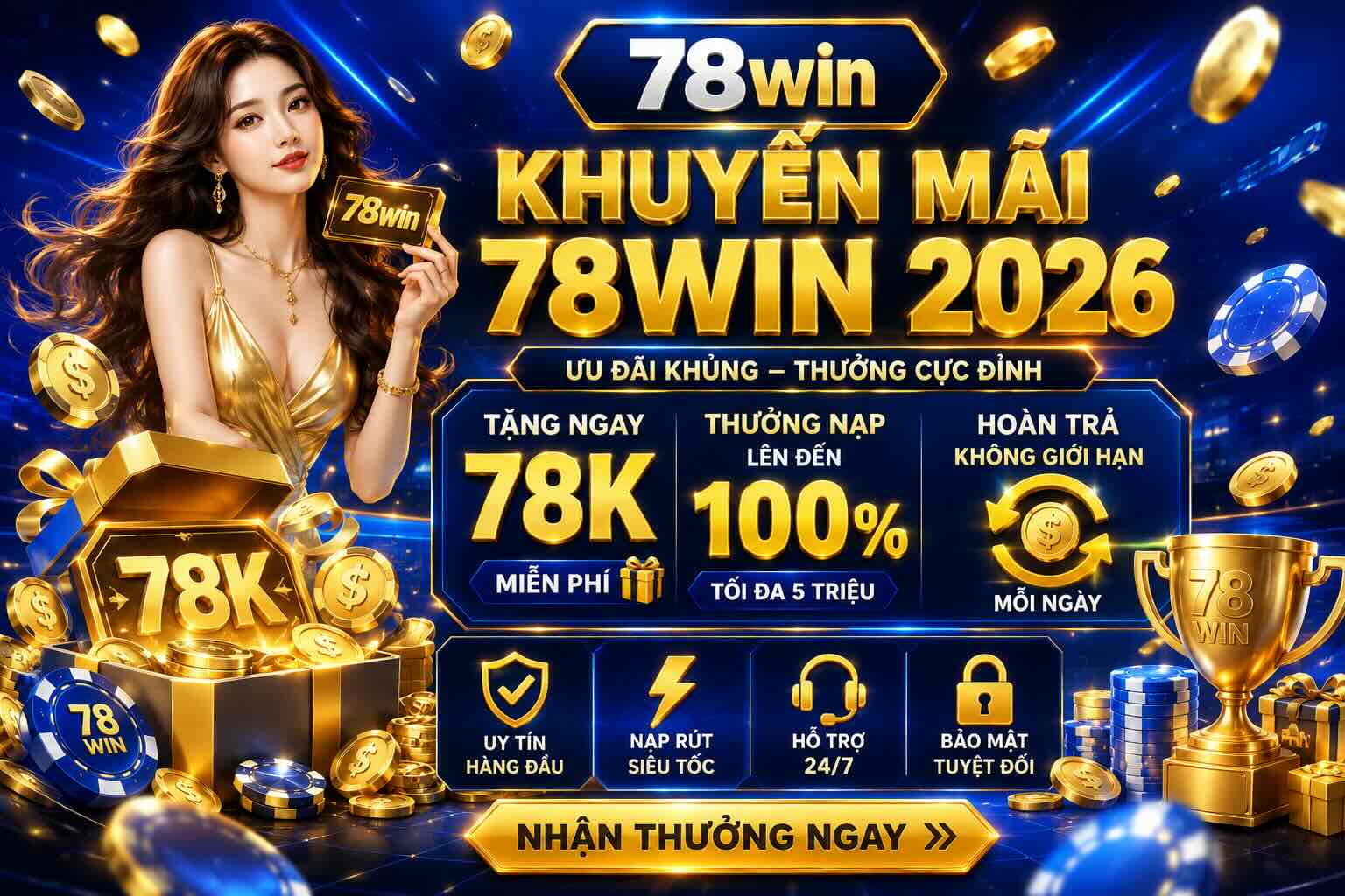khuyến mãi 78win