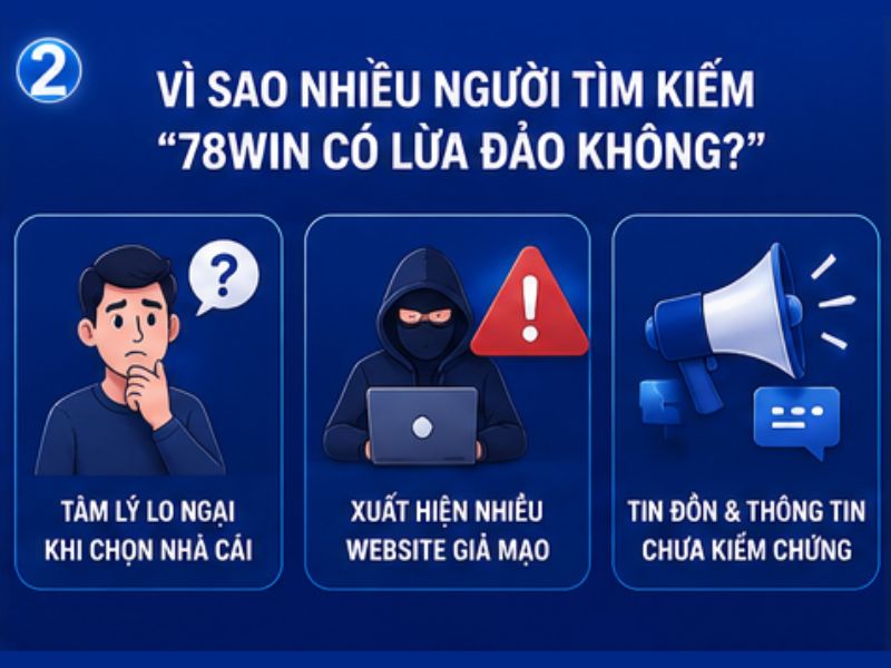 Vì Sao Nhiều Người Tìm Kiếm _78WIN Có Lừa Đảo Không