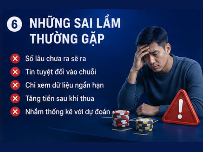 Những sai lầm khi tham khảo bạc nhớ 78WIN