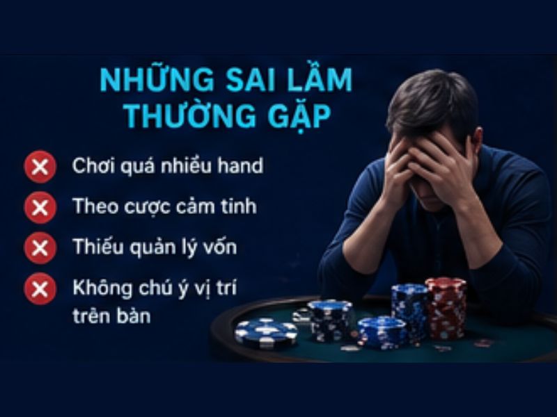 Những sai lầm thường gặp
