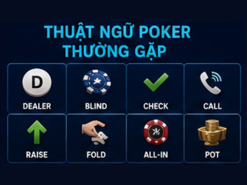 Thuật ngữ Poker thường gặp